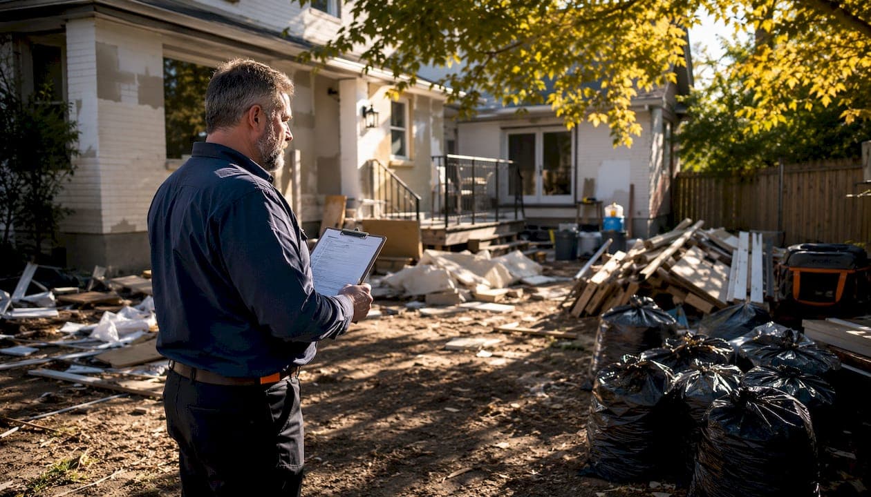 Role of site cleanup in your Ottawa renovation project
